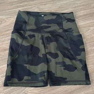 Target Camo Biker Shorts